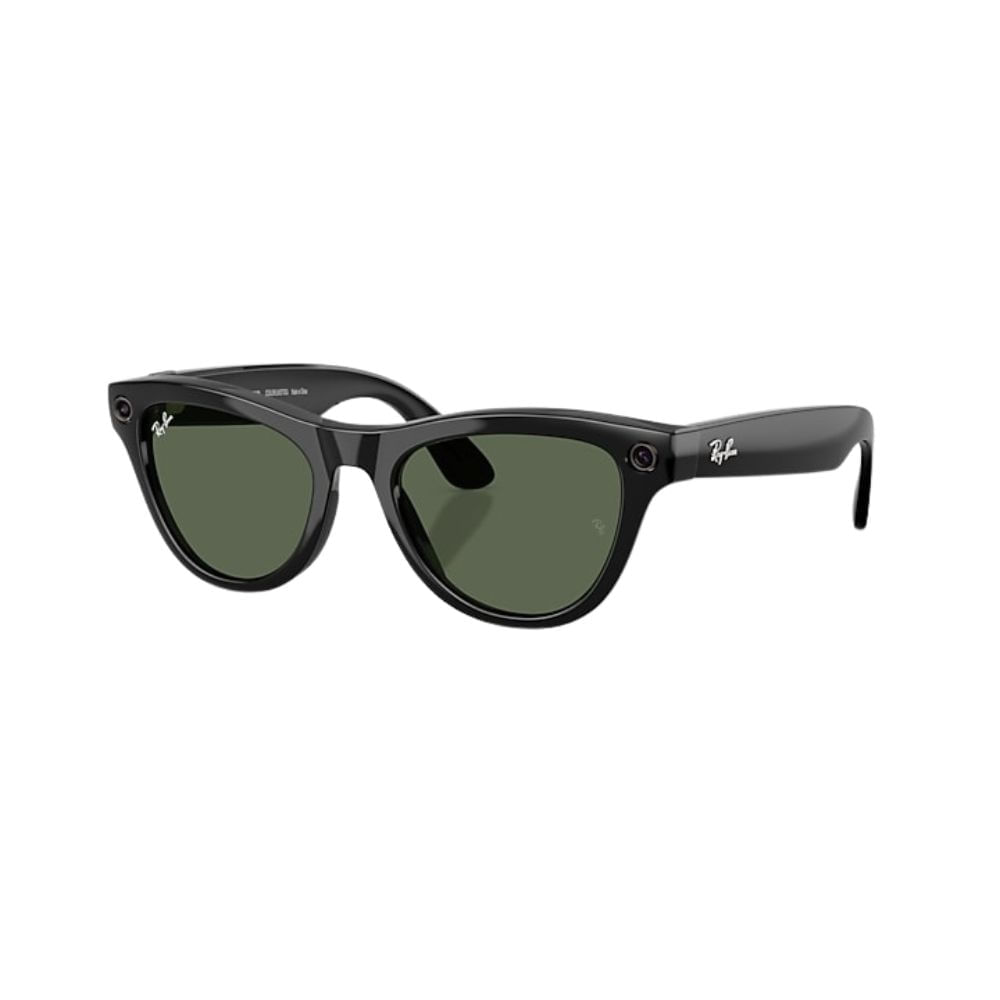 Óculos de Sol Ray-Ban Meta Skyler Gen 2 RW4014 Preto Brilhante / Verde G-15 Unissex