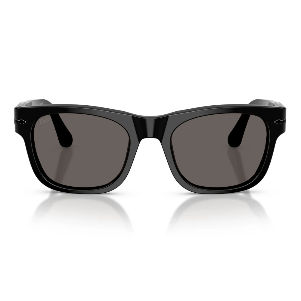 Óculos de Sol Persol PO3269S Masculino Quadrado Acetato Preto