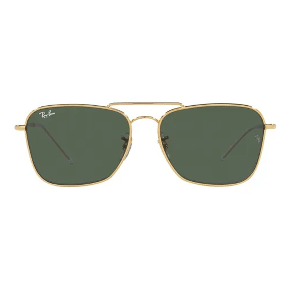 Óculos de Sol Ray-Ban RBR0102S Feminino Quadrado Metal Dourado