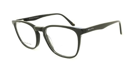 Óculos de Sol Atitude AT8129 Unissex Redondo Acetato Preto