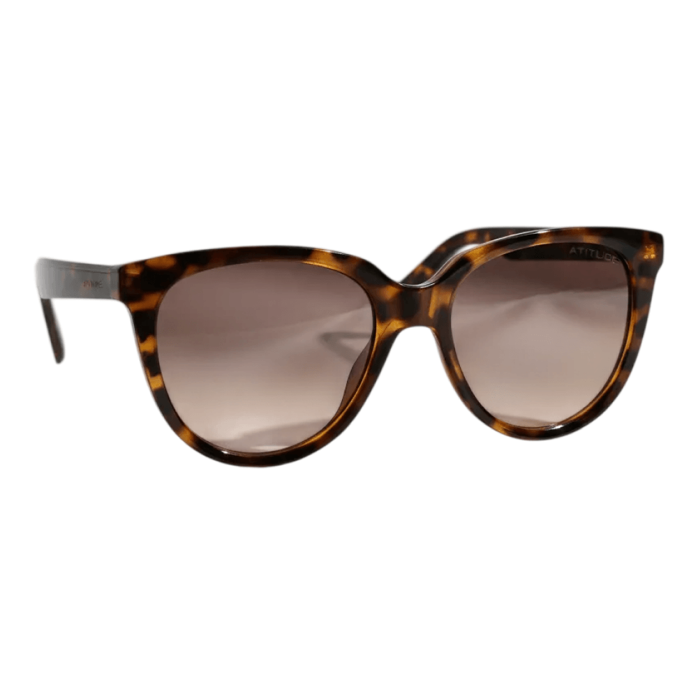 Óculos de Sol Atitude AT8156 Feminino Gatinho Acetato Havana
