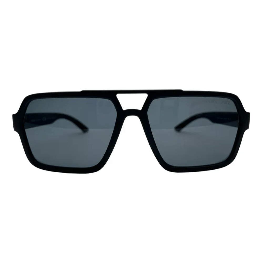 Óculos de Sol Prada DG002G Unissex Quadrado Acetato Preto