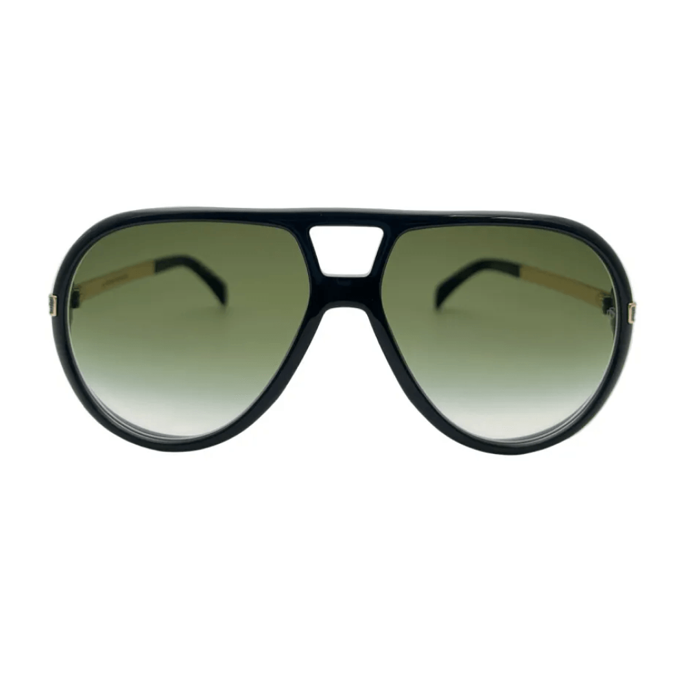 Óculos de Sol David Beckham 99/VOYAGER Masculino Aviador Acetato Preto