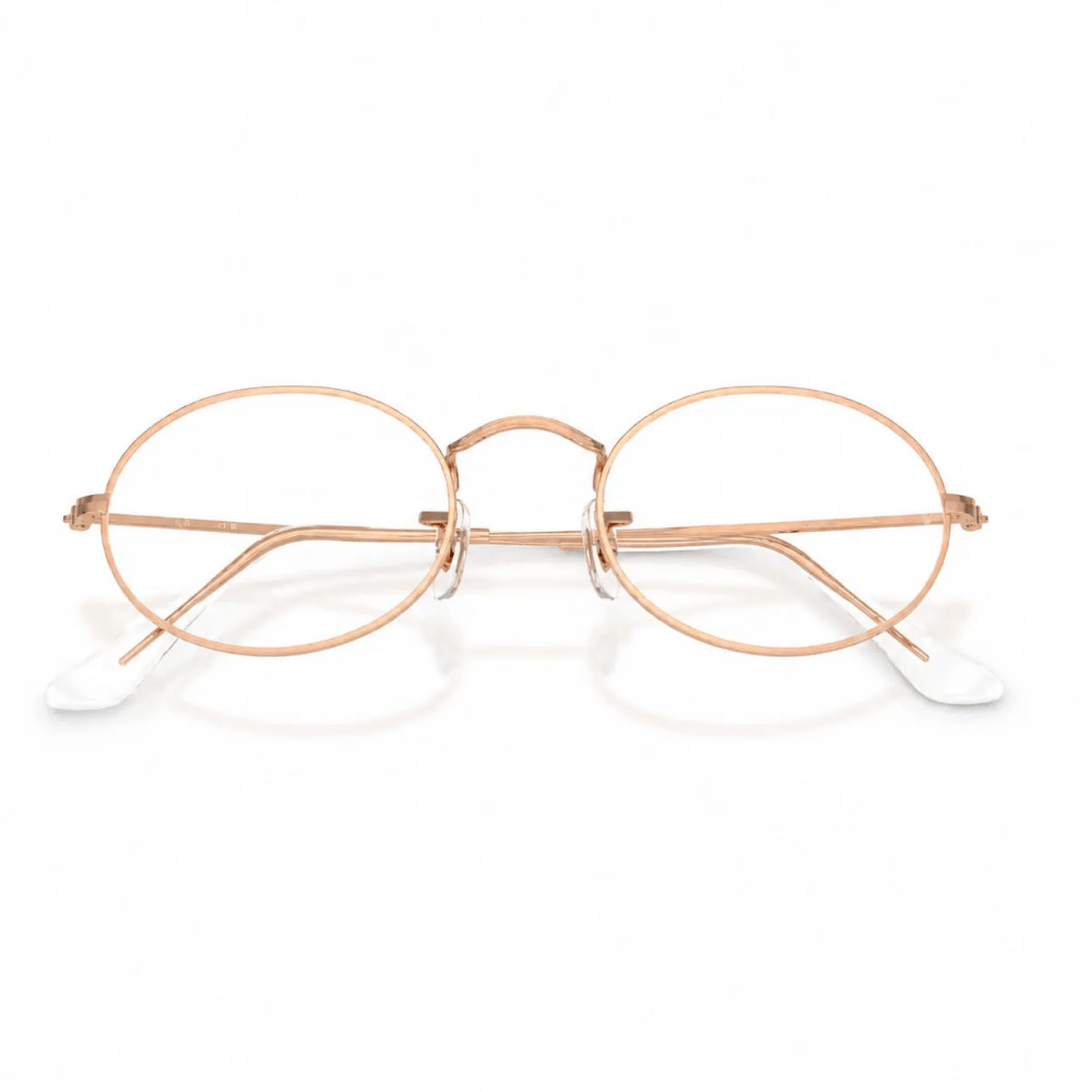 Armação para Óculos de Grau Unissex Ray-Ban RX3547V Dourado rosé