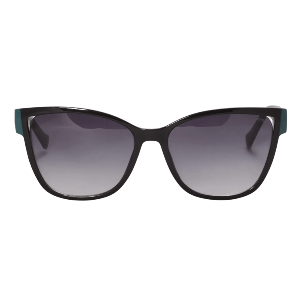 Óculos de Sol Ana Hickmann HI50011 Feminino Gatinho Acetato Preto