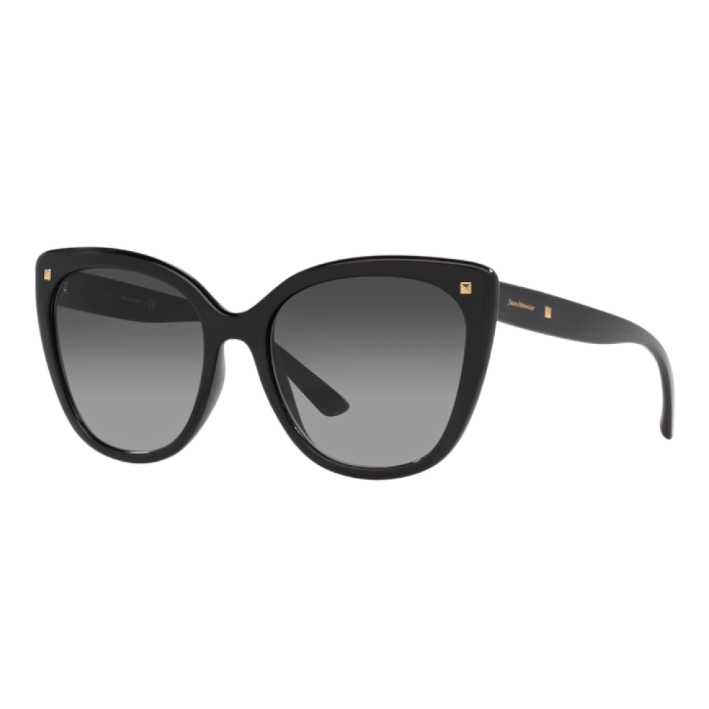 Óculos de Sol Jean Monnier 8416 Feminino Gatinho Acetato Preto