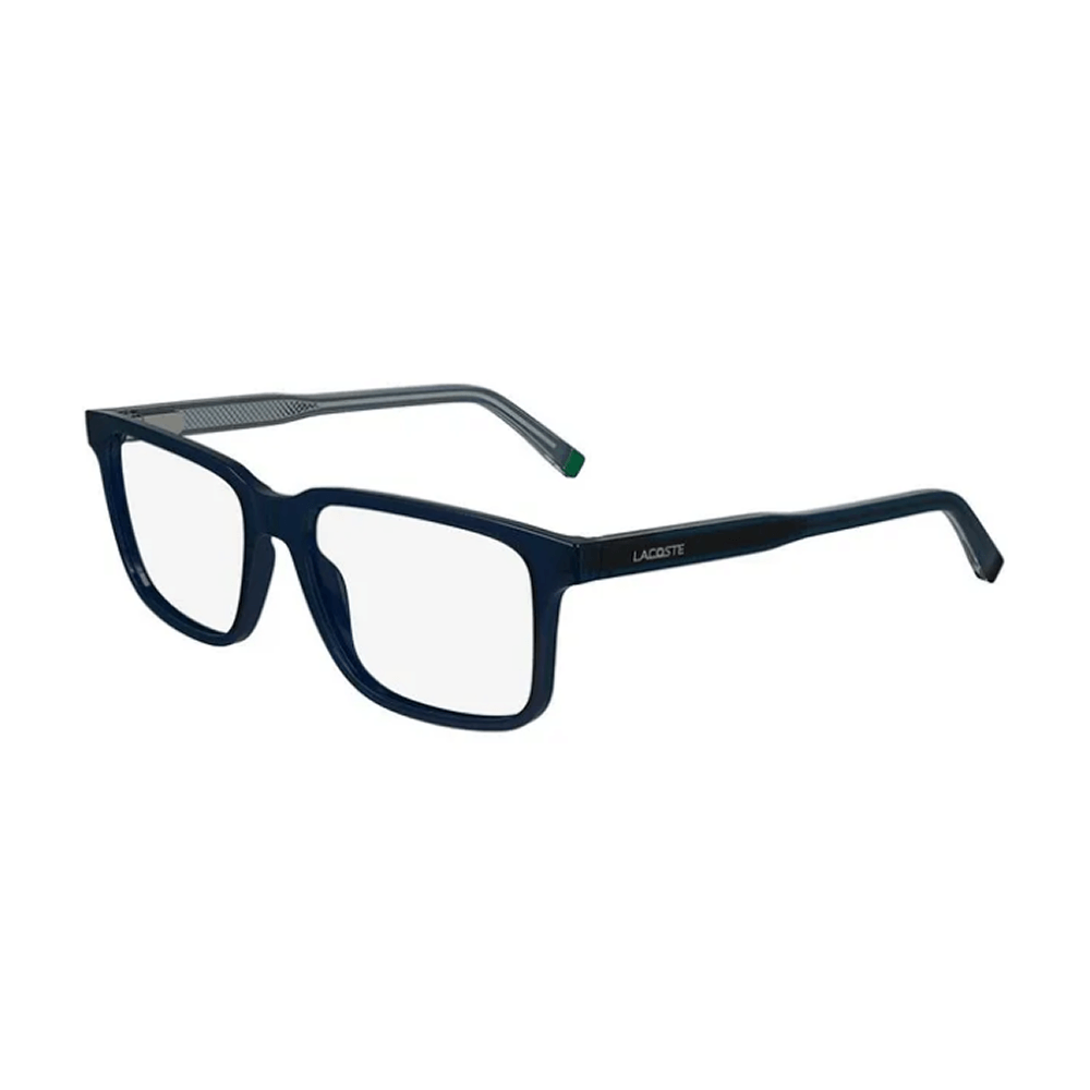 Armação para Óculos de Grau Masculino Lacoste L2946 Azul Translúcido