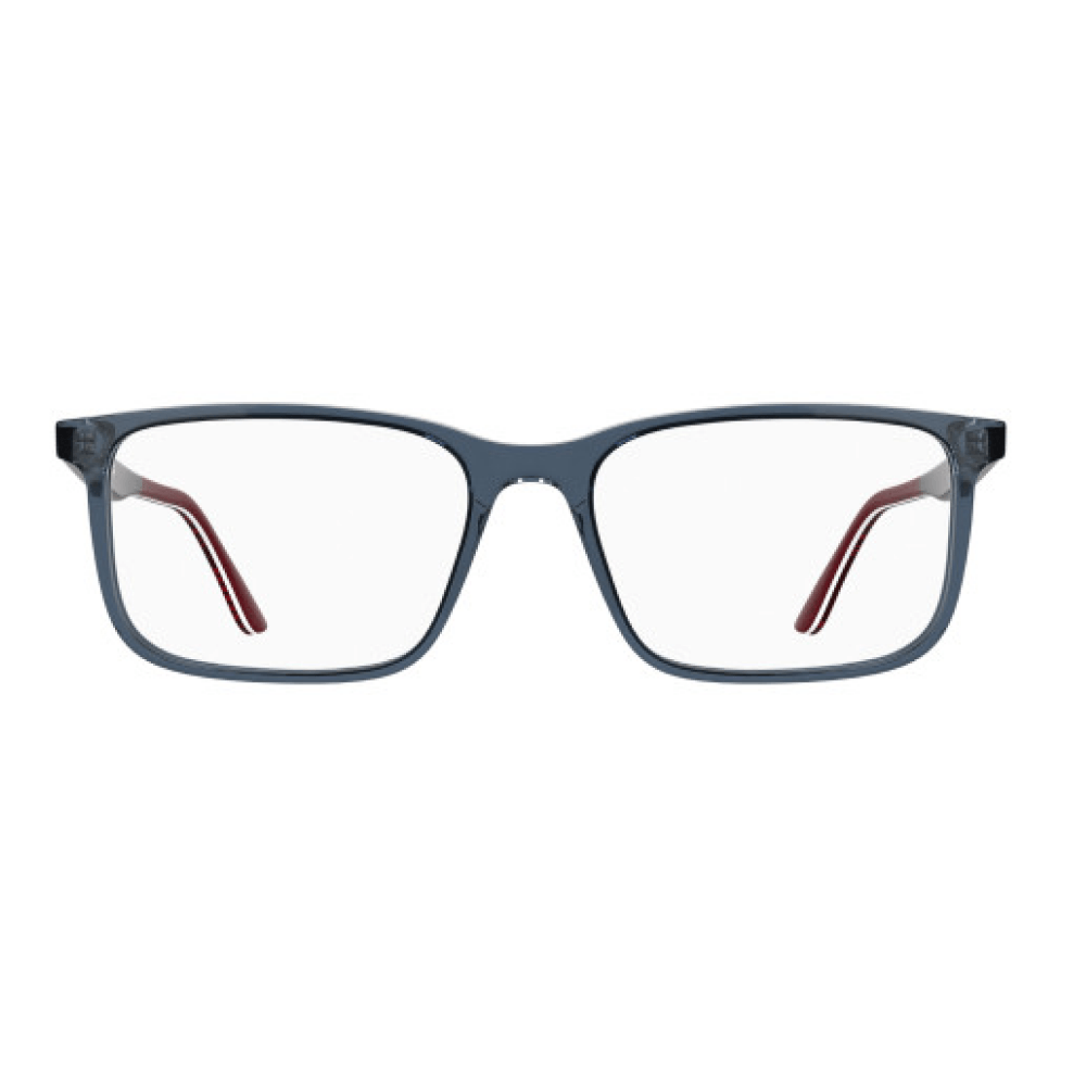 Armação para Óculos de Grau Masculino Lacoste L2993 N Azul-Marinho Translúcido