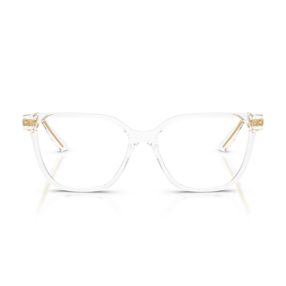 Armação para Óculos de Grau Feminina Versace VE3388U 148 Cristal transparente