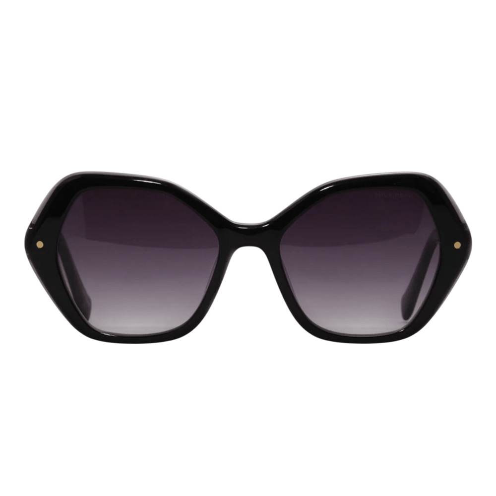 Óculos de Sol Ana Hickmann HI90018 Feminino Quadrado Acetato Preto