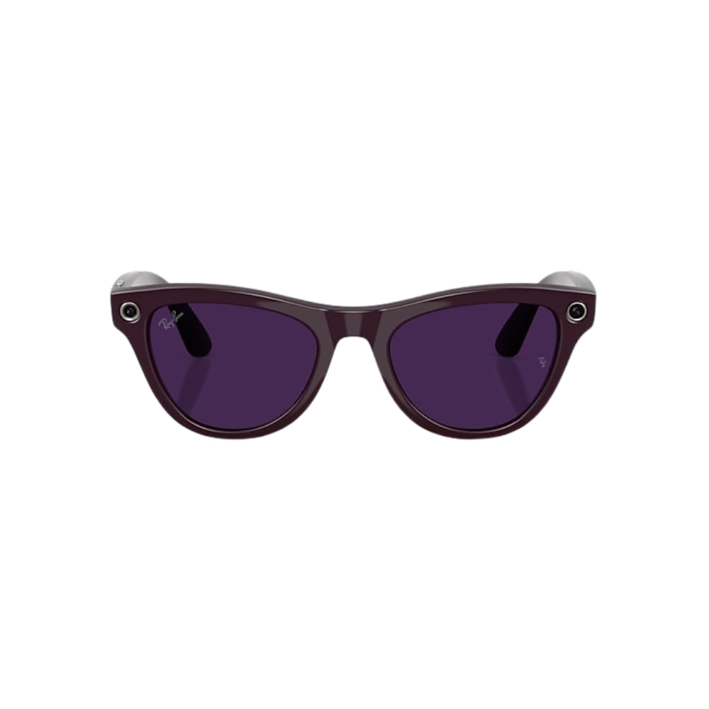 Óculos de Sol Ray-Ban Meta Skyler Gen 2 RW4014 Violeta Mística Brilhante / Transitions Ametista Unissex