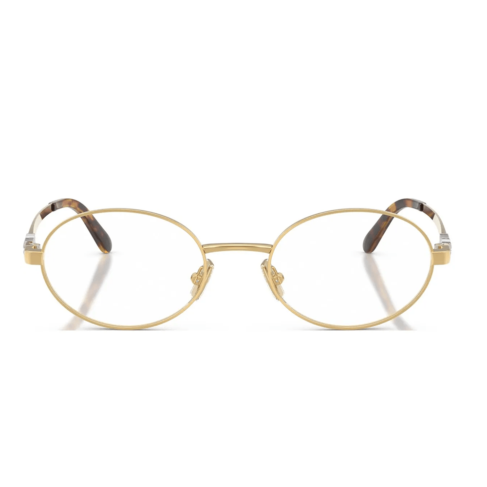 Armação para Óculos de Grau Feminino Miu Miu MU 50ZV Dourado